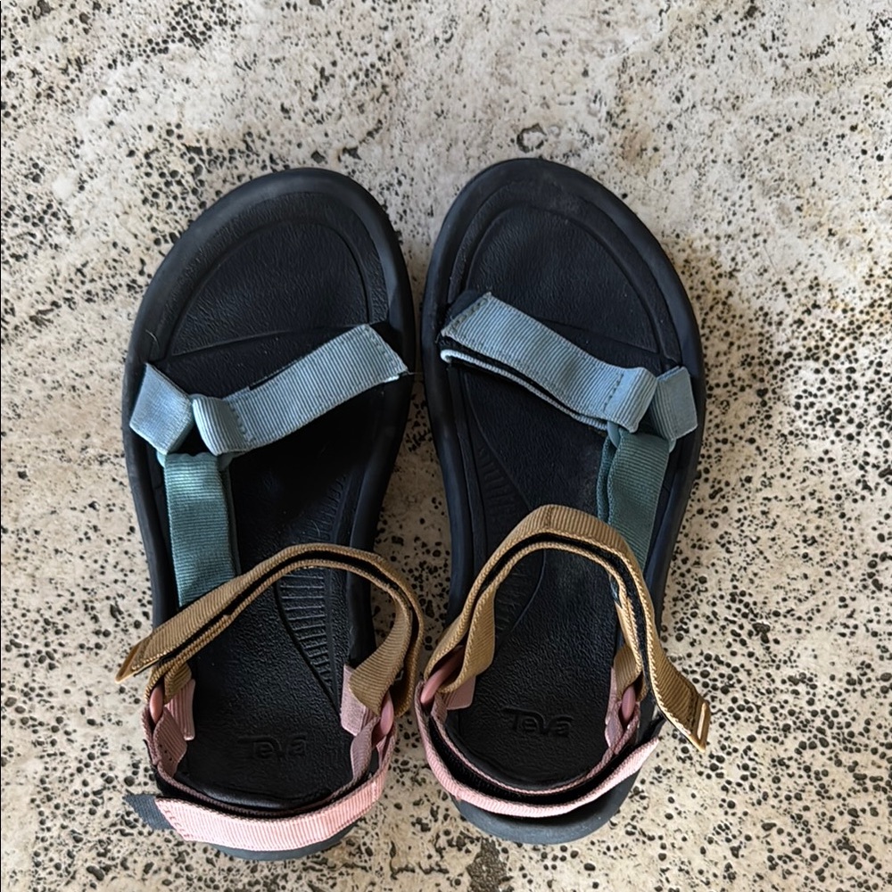 Teva Hurricane xlt2 Sport sandal - Black and Pastel
